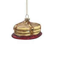 Handgemaakte kerstglazen decoratieve voedselvormige creatieve hanger Kerstboomdecoratie etalagepresentatie
