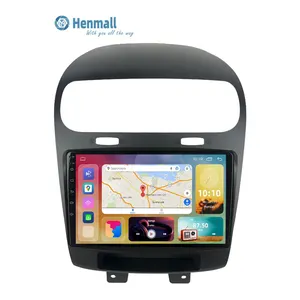 Dodge Journey 2011-2020 için HENGMALL Android Carplay oto wifi BT GPS navigasyon araba Stereo radyo multimedya oynatıcı