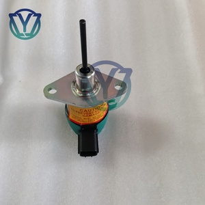 Válvula Solenoide de Corte de Combustible 1A084-60012 de 12V, Reemplazo para 1A021-60017, para Motor V2003 V2203 V2403 V3307, Solenoide de Parada de Tractor - Product Image 2