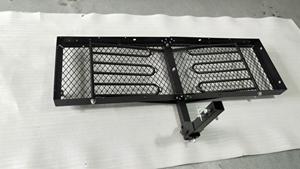 블랙 스틸 히치 마운트 카고 캐리어 및 자전거 홀더 자동차 루프 랙 제품 - Product Image 6