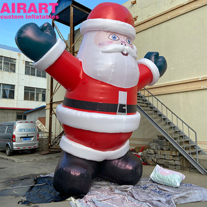 Grand Père Noël <span class=keywords><strong>gonflable</strong></span> pour l'aménagement de parcs d'attractions sur le thème de Noël - Product Image 1