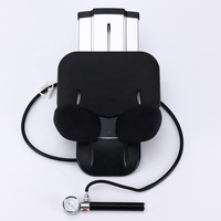 Dispositif de traction cervicale portable avec pompe manuelle - Collier cervical réglable pour soulager la douleur et détendre les muscles
