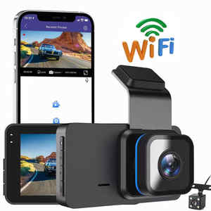 2024 새로운 도착 HD 1080P GPS 자동차 대시 캠 3 인치 전면 후면 LCD 화면 24H 공원 모니터 운전 녹화 DVR 카메라 - Product Image 4