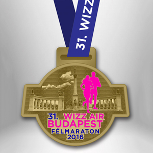 <span class=keywords><strong>Medalla</strong></span> deportiva de maratón 3D de metal milagroso personalizada del fabricante - Product Image 2