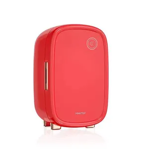 Neue 12L 12v 220v tragbare kosmetische Schönheit rosa Kühlschrank Make-up Kühlschrank für die Hautpflege