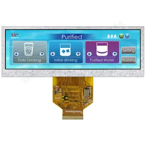 480x128 Winstar 5.2 pollici 5.2 "tipo ampio esposizione LCD di antivari, LCD Widescreen di TFT che sostiene RGB 480x128