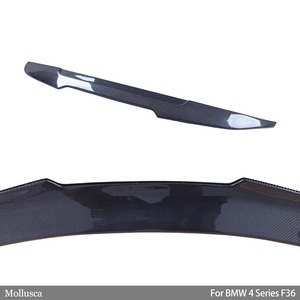 For 4 Series F36 4Door Cran Coupe PSM Style Carbon Fiber <b>Rear</b> <b>Spoiler</b> Trunk Wing 2014-2019 - Product Image 4