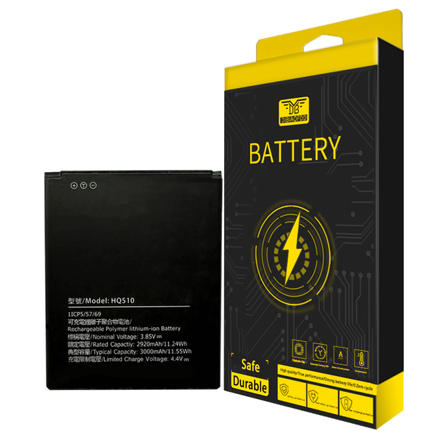 HQ510 3000mAh 3.85V Rechargeable Lithium-Ion Battery Double IC Protection 12-Month Guarantee Suitable Replacement for for 2.2