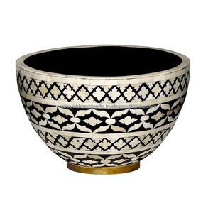 Bol en bois et résine, style le plus vendu, pour la décoration intérieure et la cuisine, idéal pour la décoration élégante de la cuisine et de la maison, disponible en gros. - Product Image 1