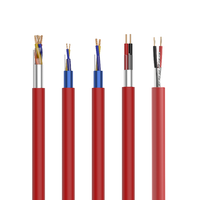 Cable de Alarma contra Incendios FPLR de Cobre Desnudo Trenzado de 4.00mm² 2C, Blindado, PVC LSZH, para Sistema de Seguridad, Resistente al Fuego, Certificado CE UL