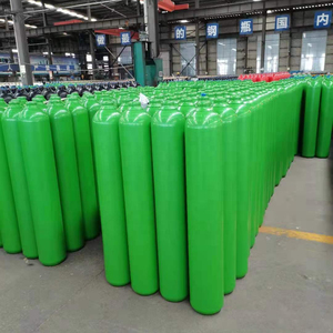 الجملة عالية الجودة تسليم سريع 40l أسطوانة أكسجين الأكسجين CO2 خزان الهيليوم مع صمام - Product Image 5