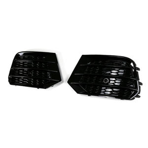 Paraurti anteriore fendinebbia griglie in Racing griglie copertura ABS sostituzione auto fendinebbia telaio anteriore fendinebbia Grill per <span class=keywords><strong>Audi</strong></span> <span class=keywords><strong>Q3</strong></span> 2013 - Product Image 5
