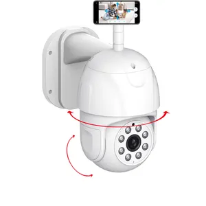 2 way voz Câmera IP 3MP Ao Ar Livre WiFi Speed Dome Camera Auto Tracking Segurança PTZ Cam Câmera de Vigilância CCTV Sem Fio Em Casa