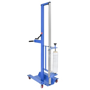 Máquina Envolvedora de Film Estirable Semiautomática, Nuevo Diseño, Fácil de Operar, Envolvedora de Palés Vertical Móvil, Dispensador Manual de LLDPE - Product Image 1