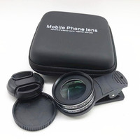 Objectif Macro 15X 30X + Objectif Macro Téléphone Portable 4K 37mm Compatible Reflex avec Pentax et Sigma