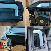 Réfrigérateur de voiture 50 litres, refroidissement et chauffage pour Toyota, accessoires intérieurs de voiture 2024