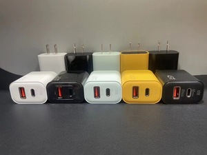 USB A Tipo C Carga Rápida Cargador Rápido de 2 Puertos para iPhone Cargador Portátil Teléfono Móvil Cargador Celular - Product Image 5