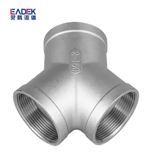 Factory Supplier Stainless Steel Pipe Fittings ss 304 ss316BSP/NPT Female Threaded 90 Degree Elbow