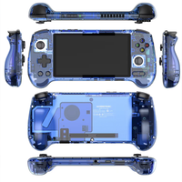 RG556 Lecteur de jeux vidéo portable multifonction avec écran OLED de 5.48 pouces Console de jeux portable rétro