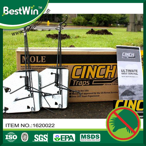 Granja de jardín al aire libre Control de plagas de metal sólido Hojalata en baño caliente Trampa para ratones y topos Atrapar ratones - Product Image 2