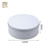 Boîte à biscuits vide en métal de qualité alimentaire, boîtes à gâteaux dorées personnalisées, conteneur rond en métal pour la pâtisserie, emballage pour chocolat