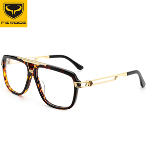 Kính mắt thời trang FEROCE New Square dành cho nam, gọng kính thiết kế sọc - Product Image 6