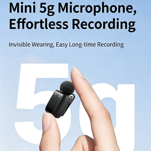 Micrófono inalámbrico portátil de solapa Brand SX35mini con reducción de ruido AI de 3 niveles, ideal para transmisiones en vivo al aire libre. - Product Image 3