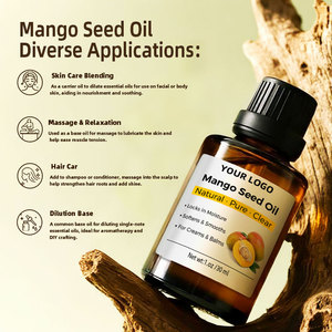 Hochwertiges Großhandels-Mangokernöl zum Sonderpreis für Haut- und Haarpflege 100% Reines Organisches Kaltgepresstes Mangokernöl - Product Image 6