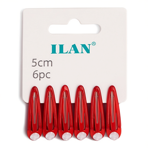 Set di 6 fermagli decorativi per capelli ILAN da 5 cm per acconciature da sposa - Product Image 2