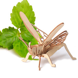 Juego de Rompecabezas de Madera de la <span class=keywords><strong>Serie</strong></span> Insectos, Juguete Educativo Temprano para Niños, Reconocimiento de Biología, Construcción Espacial, Ayuda para el Entrenamiento de la Concentración - Product Image 4