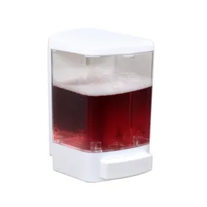 Công Suất Lớn 1000Ml Rõ Ràng Phòng Xà Phòng ABS Quả Nạp Lại Treo Tường Nước Rửa Tay Dispenser