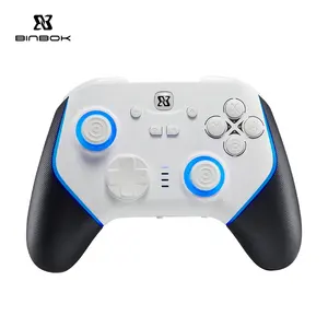 BINBOK Ultra Pro Controller Wireless/2.4G Receiver High-end Gamepad Hall Joystick PC Motion Controller For Switch/PC/Ios/Android