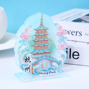 Support de signalisation en acrylique transparent personnalisable pour merchandising de groupe <span class=keywords><strong>Mayday</strong></span>, avec fentes sur mesure et support rotatif, vente en gros Chine - Product Image 2