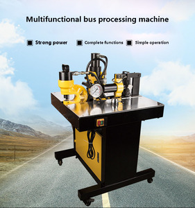 Electro-hydraulic Busbar Processing <b>Machine</b> for Bending, Cutting&<b>punching</b> Copper Busbar - Product Image 1