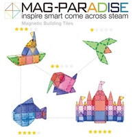 Jouets magnétiques KSF pour enfants, blocs magnétiques STEM pour tout-petits, jouets de construction préscolaires, jeux sensoriels Montessori créatifs pour enfants