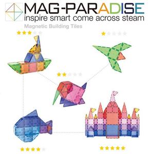 Jouets magnétiques KSF pour enfants, blocs magnétiques STEM pour tout-petits, jouets <span class=keywords><strong>de</strong></span> <span class=keywords><strong>construction</strong></span> préscolaires, jeux sensoriels <span class=keywords><strong>Montessori</strong></span> créatifs pour enfants - Product Image 4