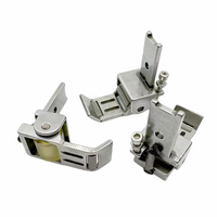 Machine à coudre à double aiguille avec pied presseur à rouleau 1/4 anti-plis, accessoire pour machine à coudre