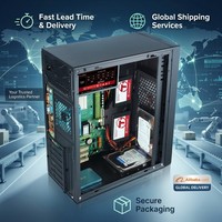 Boîtier PC de bureau standard de marque OEM, boîtier PC ATX, fabrication de tôles métalliques sur mesure, pièces en tôle métallique