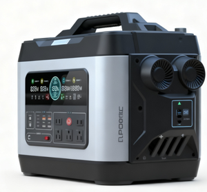 3000 Wát xách tay cung cấp ngoài trời LiFePO4 Pin tinh khiết Sine Wave Inverter sạc nhanh panel năng lượng mặt trời di động năng lượng lưu trữ cho - Product Image 1