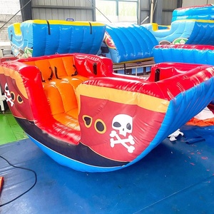 <b>Inflatable</b> Seasaw Rocker Vinyl Folding Blow up Teetertotter Pool Toys Feeterboard for Kids/Adults <b>Inflatable</b> Water Seesaw Inflat - Product Image 2