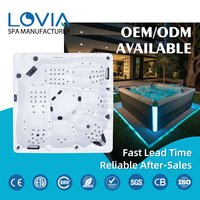 Vente en gros - Best-seller - Balboa Hot Tub - Coque en acrylique stable - Bain à remous pour 5 personnes - Luxuria Spas - Bain à remous avec ozonateur