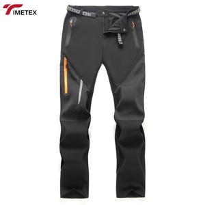 TIMETEX pantalon de plein air Softshell réfléchissant pour hommes pour le sport Trekking <span class=keywords><strong>randonnée</strong></span> coupe-vent pantalon de camping respirant à haute élasticité - Product Image 3