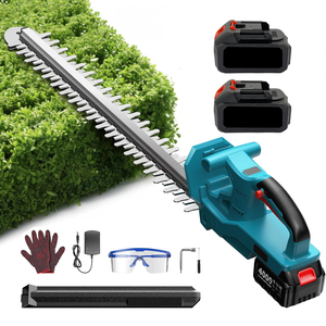 Taille-haie électrique sans fil multifonctionnel industriel 21V avec lame de 900 mm, alimenté par batterie, pour usage en jardin - Product Image 1