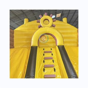 Château gonflable commercial <span class=keywords><strong>pirate</strong></span> avec toboggan pour enfants, aire de jeux gonflable - Product Image 5
