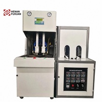 Machine de soufflage semi-automatique à 2 cavités pour préformes PET, pour la fabrication de bouteilles en plastique d'eau minérale de 100 à 2000 ml