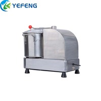 Commerciële elektrische groente- en fruitpulper, -hakselaar en -snijmachine voor puree en groentesnijding