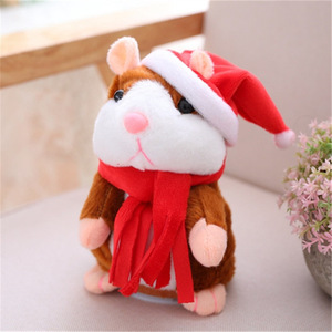 Funny Electric 15Cm Ghi Lại Giọng Nói Và Lặp Lại Nói Chuyện <span class=keywords><strong>Hamster</strong></span> <span class=keywords><strong>Plush</strong></span> <span class=keywords><strong>Hamster</strong></span> Nói Chuyện - Product Image 6