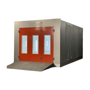 كابينة رش سيارات معتمدة CE لعام 2025 مع تدفئة كهربائية وديزل وإضاءة LED ونظام تصفية ثلاثي - Product Image 3