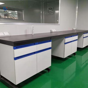 Fabricante, Banco de pared montado en el suelo, equipo de laboratorio médico escolar, muebles - Product Image 6