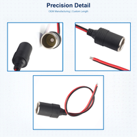Câble de remplacement de borne de batterie femelle 12 V pour allume-cigare de voiture et moto